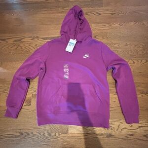 NWT Nike Women’s Purple Hoodie Sweatshirt Size Medium